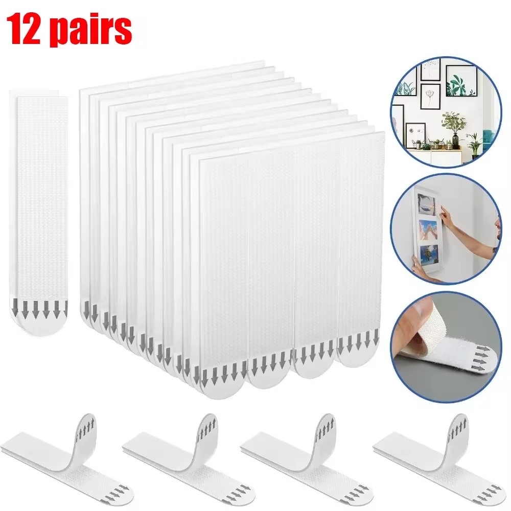 Picture Hanging Strip - Punch-Free Frame Tape Strips Assorted Mounting