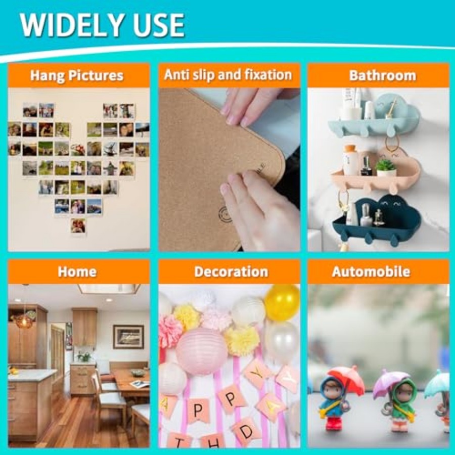 Double Sided Tape for Walls, P - đánh giá và giá Picture Hanging Strip