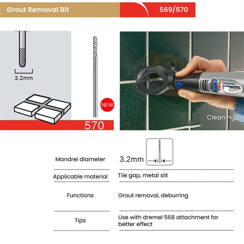 Dremel Cutting Cleaning Access - đánh giá và giá Grout Saw Removal