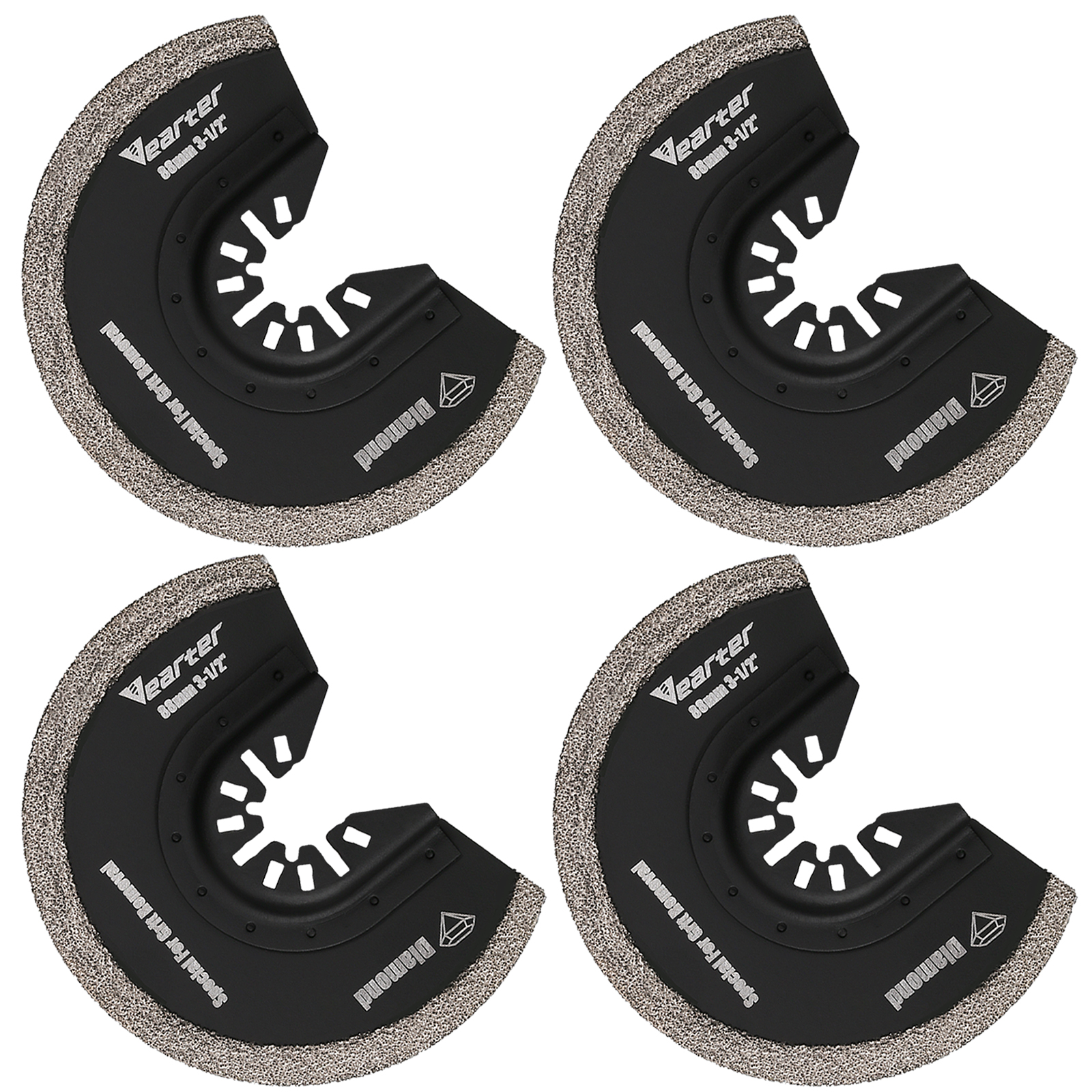 Vearter 4Pack Diamond Semi-Cir - đánh giá và giá Grout Saw Removal
