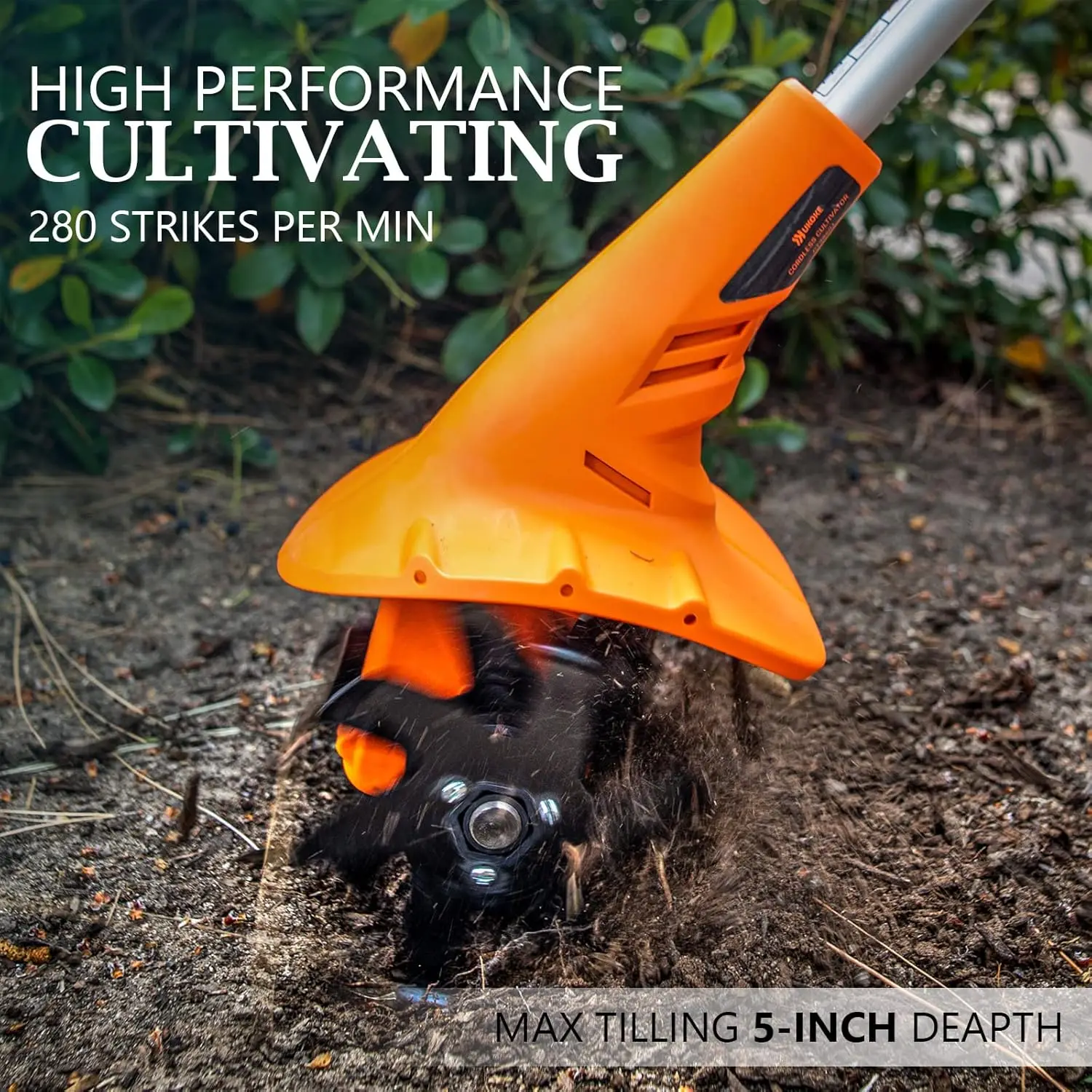 Cordless Tiller Cultivator 40V - đánh giá và giá Power Drill Cordless