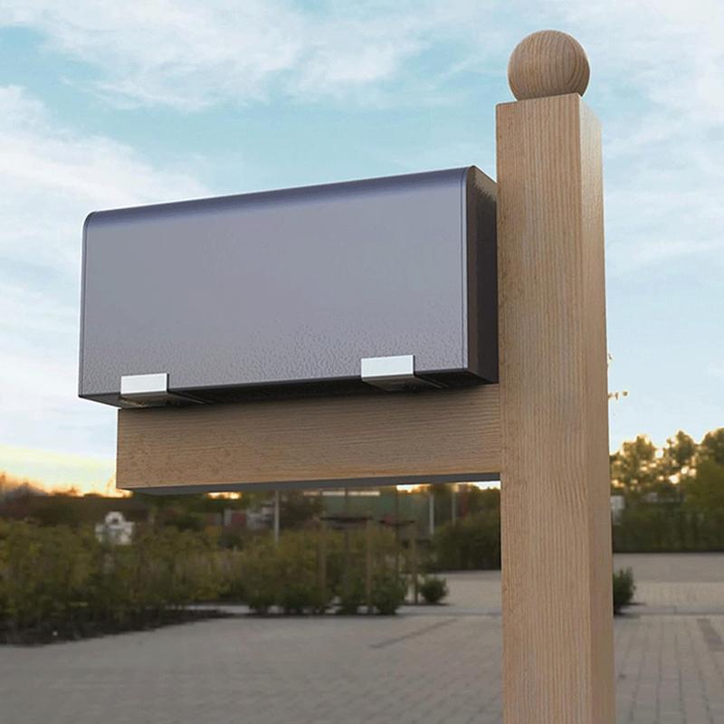 Mailbox Post Kit 2 Pieces Alum - đánh giá và giá Home Improvement In