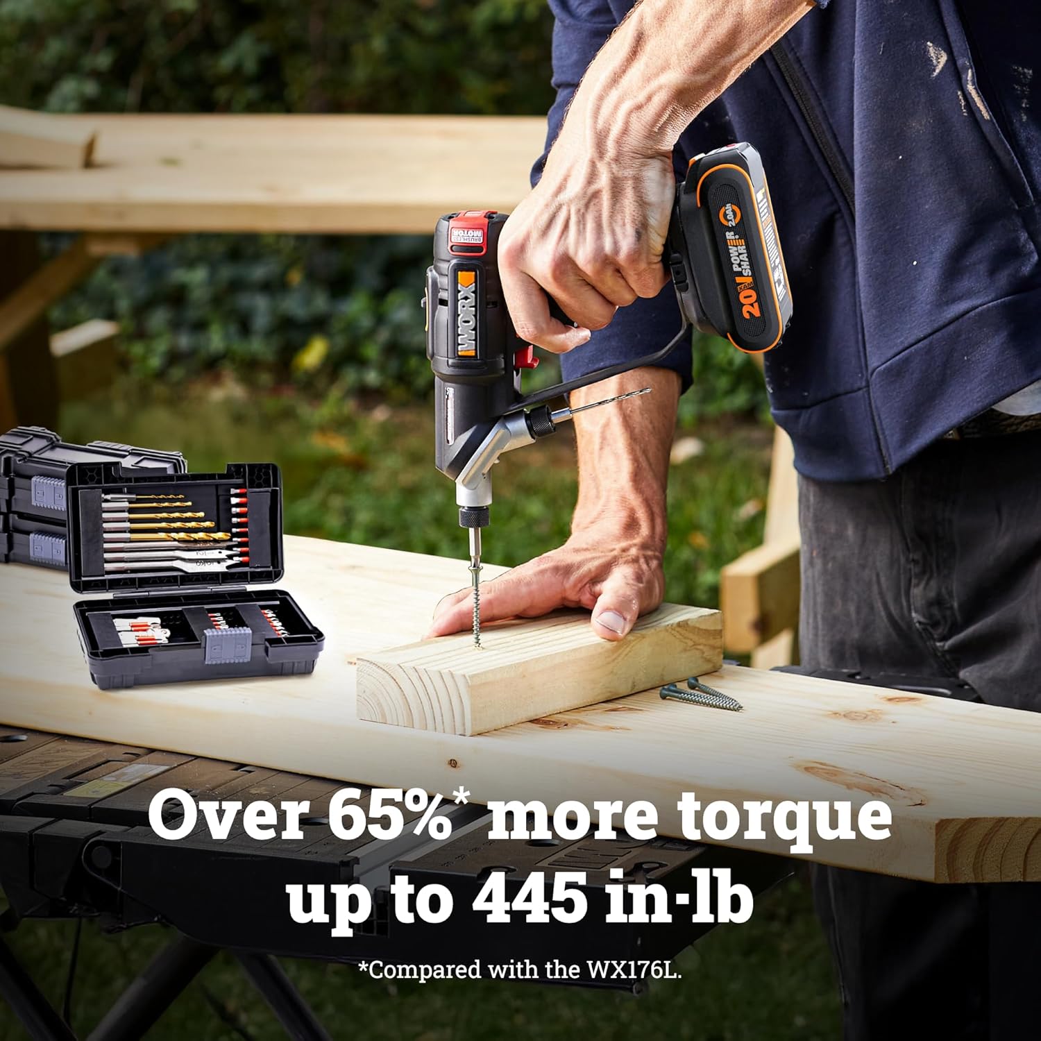 20V Cordless Drill Driver, 445 - đánh giá và giá Power Drill Cordless