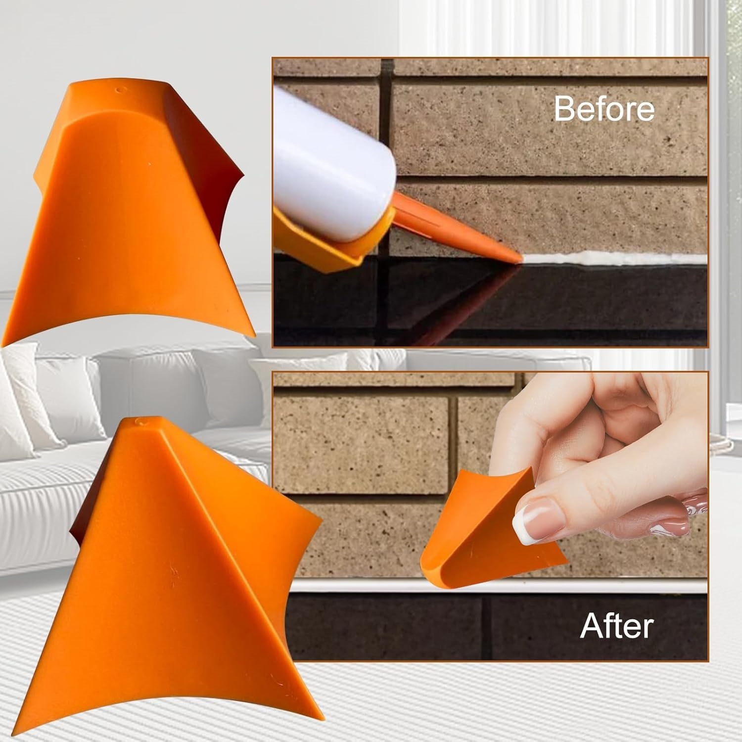 2 PCS Silicone Seam Tool Silic - đánh giá và giá Bathroom Caulk Siliconized