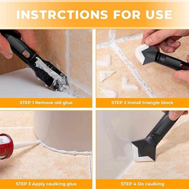 3in1 Silicone Sealant Remover  - đánh giá và giá Bathroom Caulk Siliconized