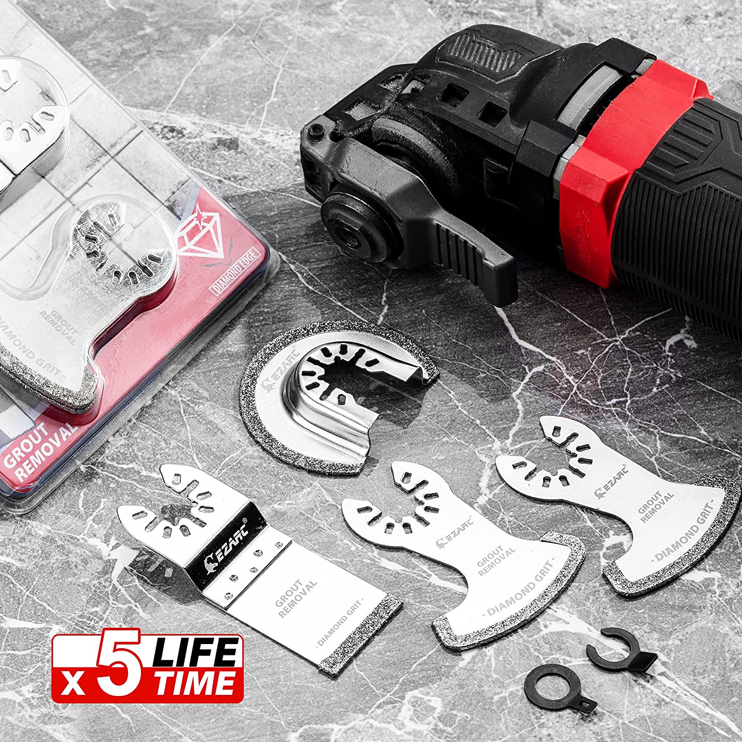 EZARC 4PCS Diamond Oscillating - đánh giá và giá Grout Saw Removal
