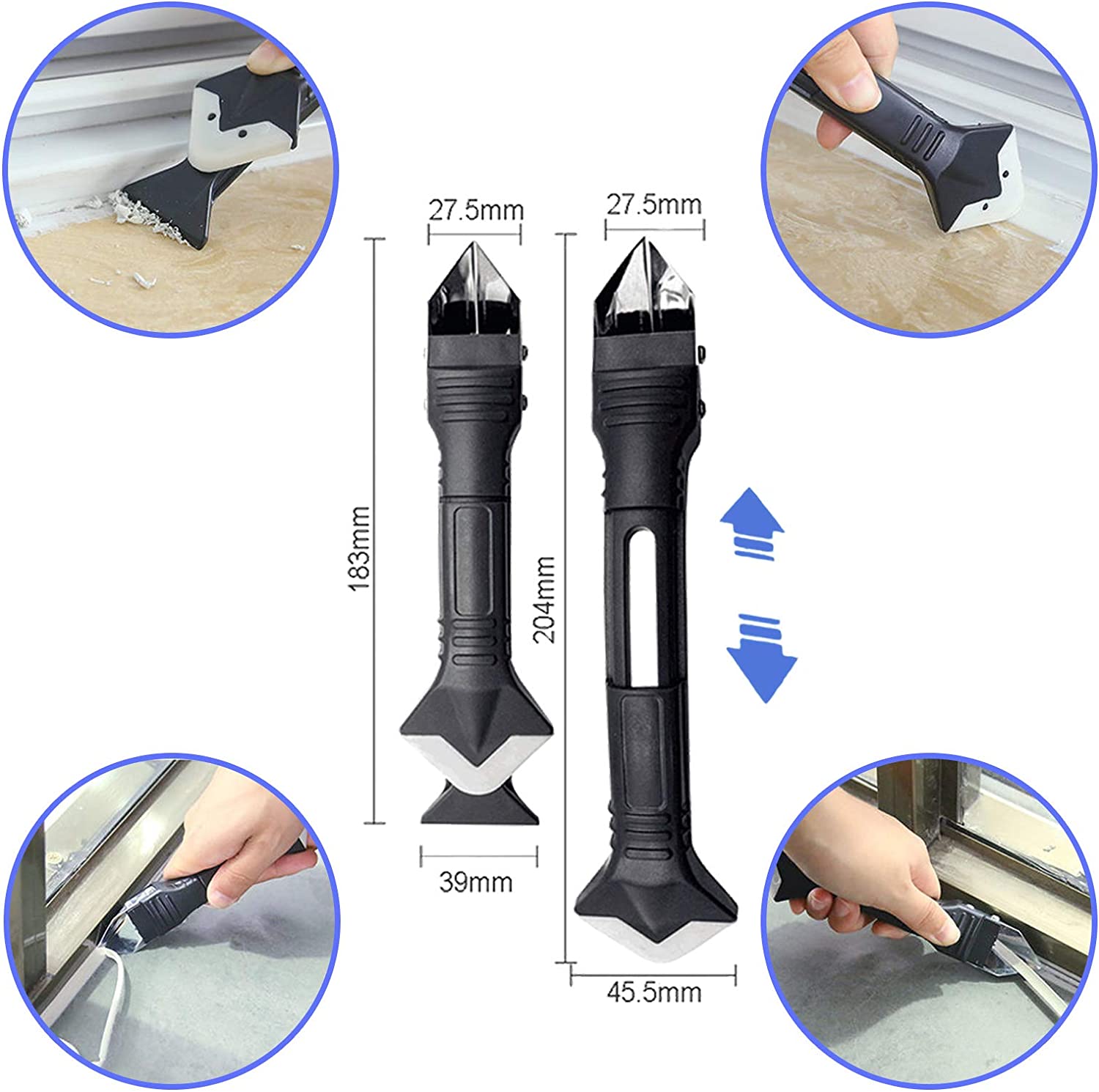 5 in 1 Silicone Caulking Tools - đánh giá và giá Bathroom Caulk Siliconized