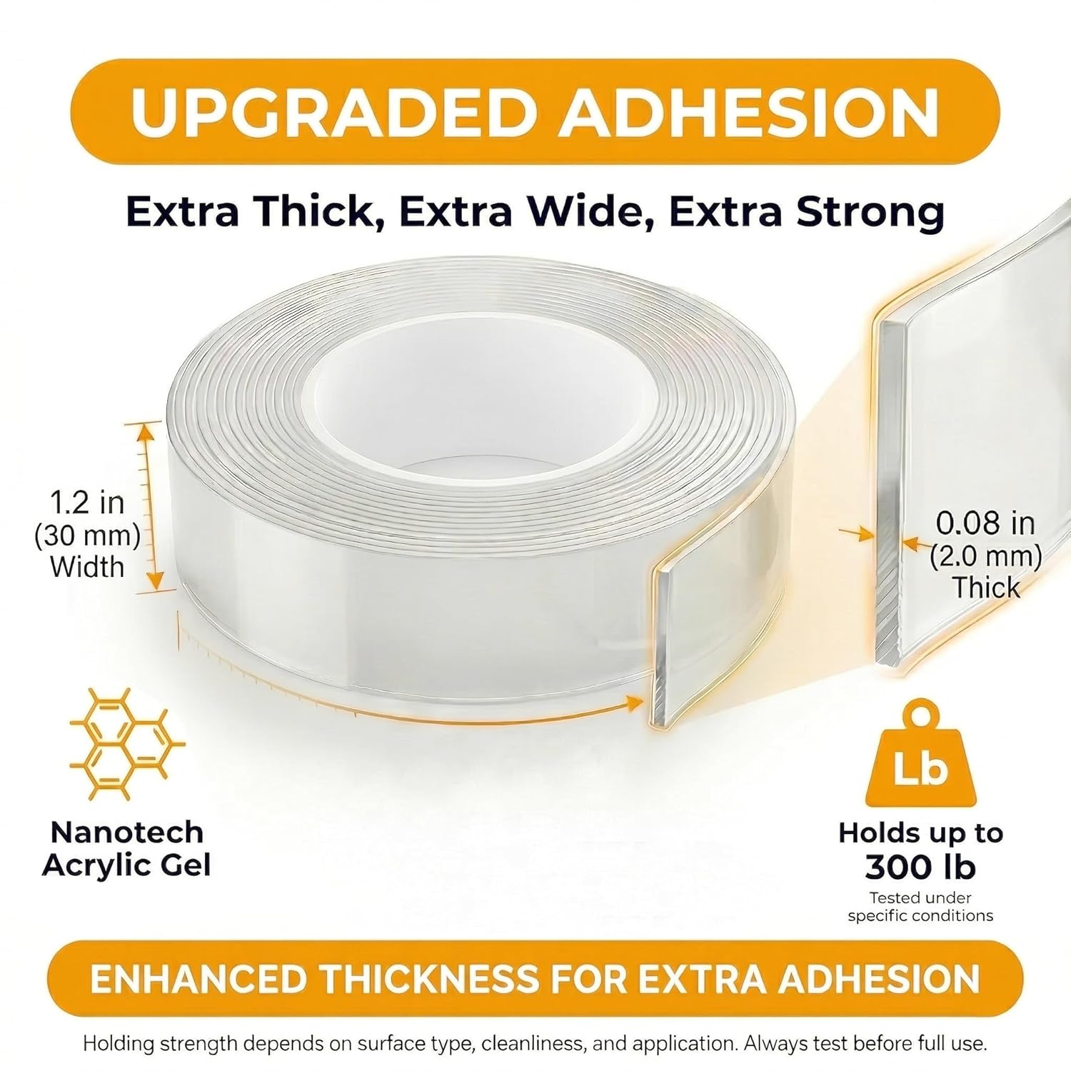 Double Sided Tape Heavy Duty C - đánh giá và giá Picture Hanging Strip