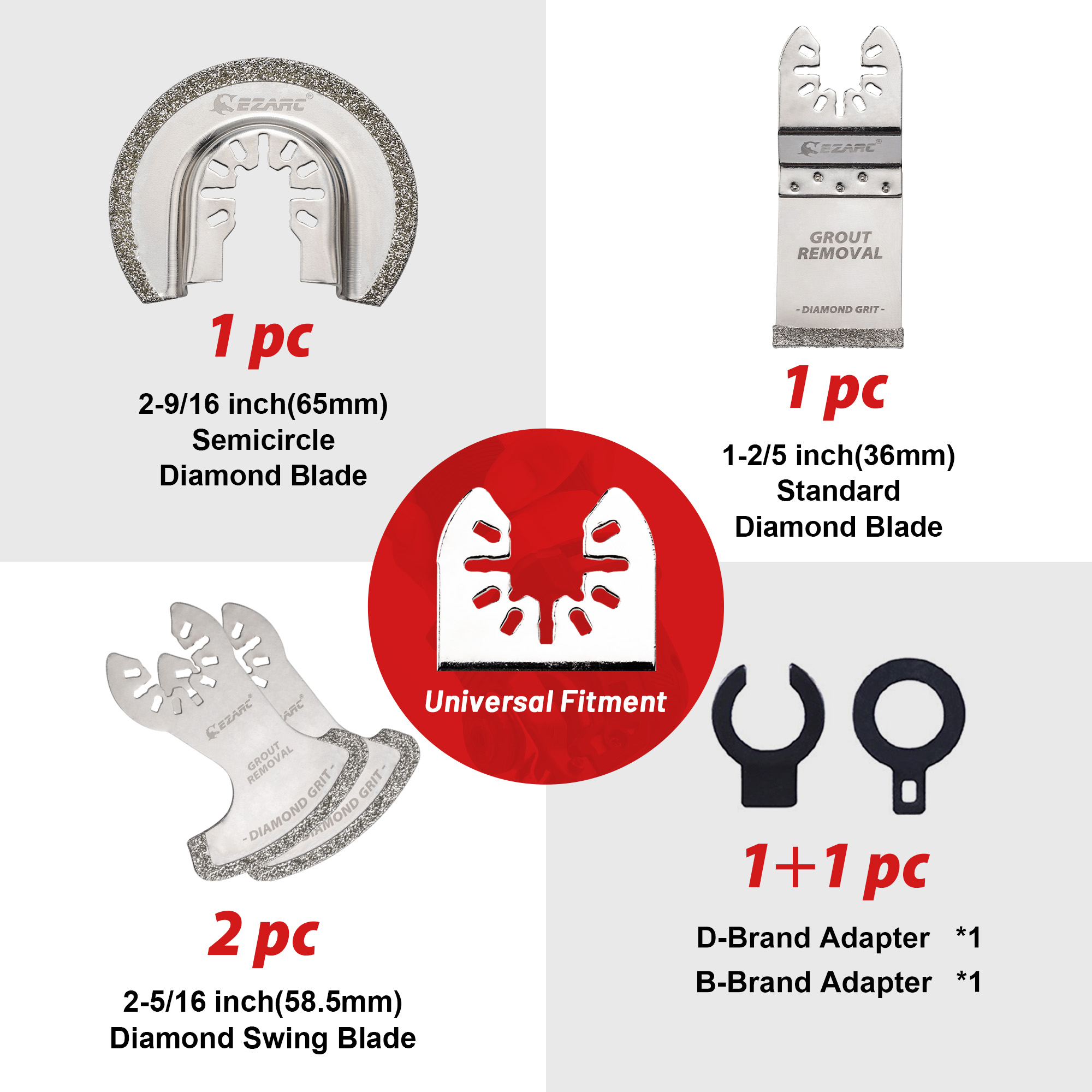 EZARC Grout Removal Saw Blades - đánh giá và giá Grout Saw Removal