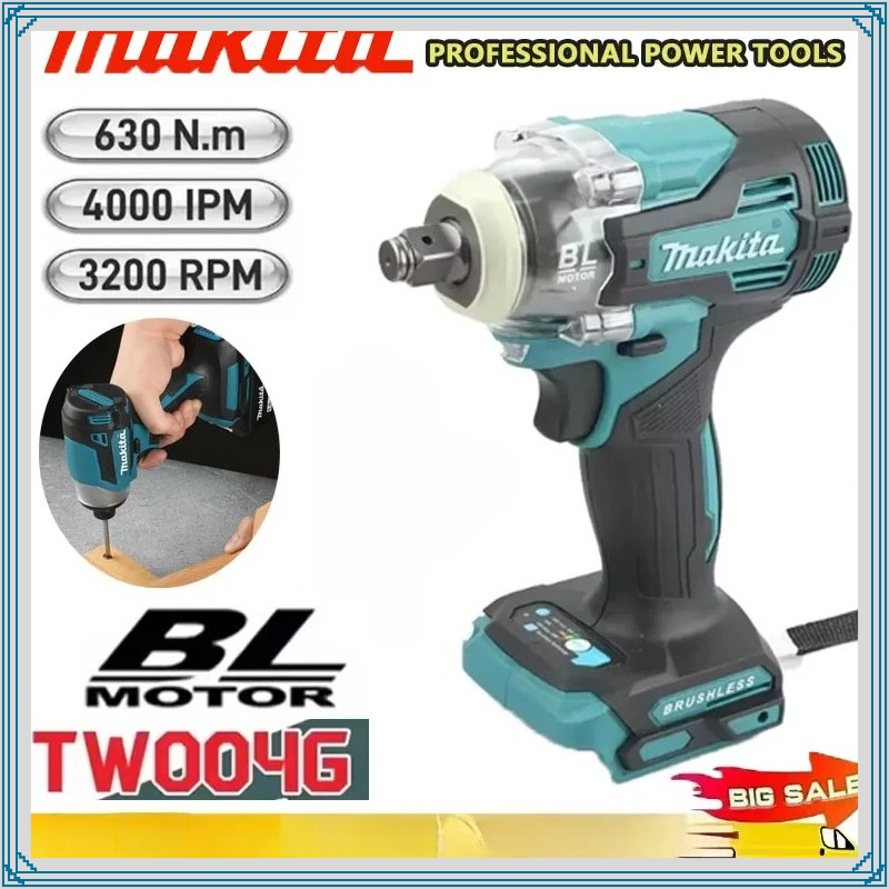 Makita TW004G 630N.m Brushless - đánh giá và giá Power Drill Cordless